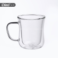 Heat Cold Insulated Coffee Glass Mug